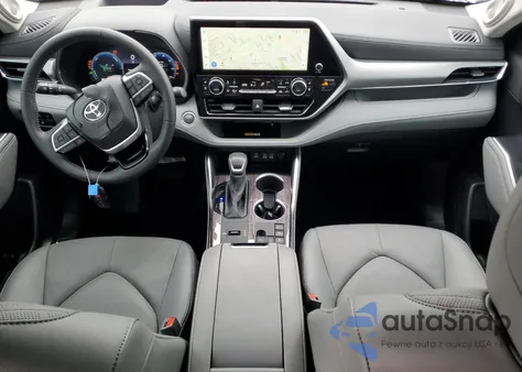 2025 Toyota Highlander Hybrid Limited из США, поврежденный, VIN 5TDEBRCH5SS651632